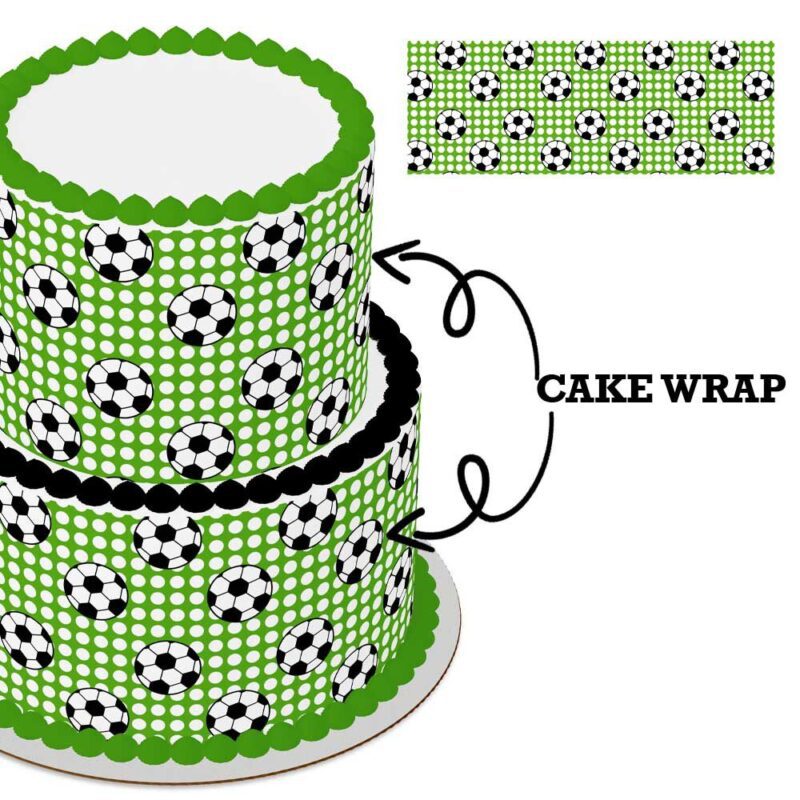 Cake Wrap // Soccer