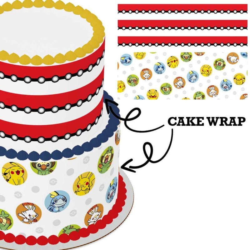 Cake Wrap // Pokemon