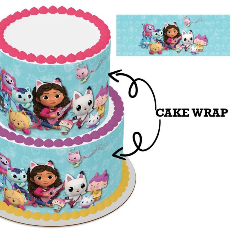 Cake Wrap // Gabby's Dollhouse