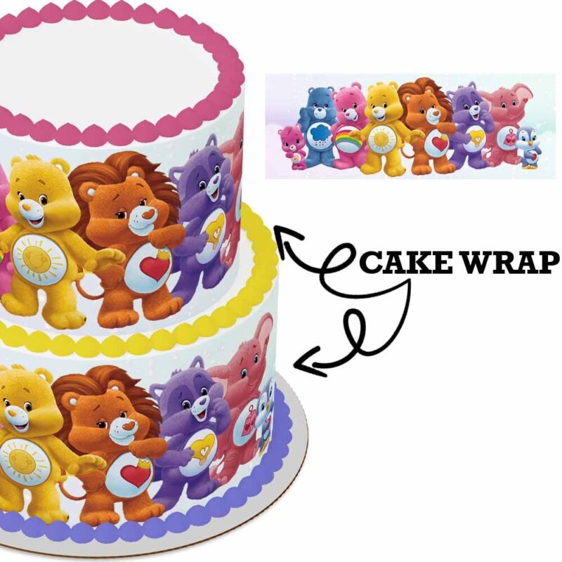 Cake Wrap // Care Bears