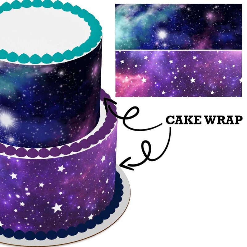Cake Wrap // Galaxy