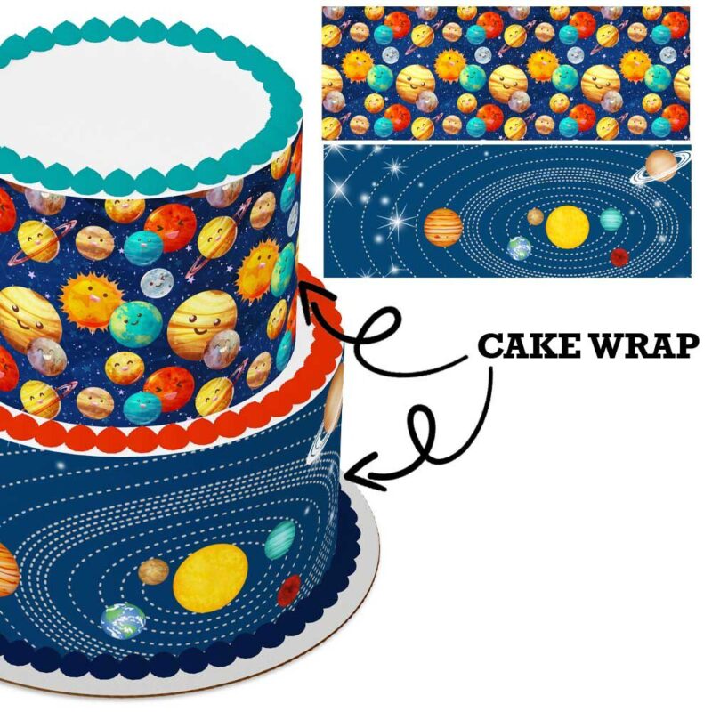 Cake Wrap // Space