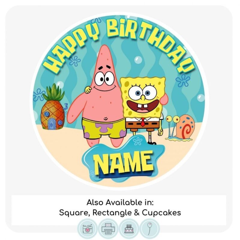 Spongebob Cake Topper