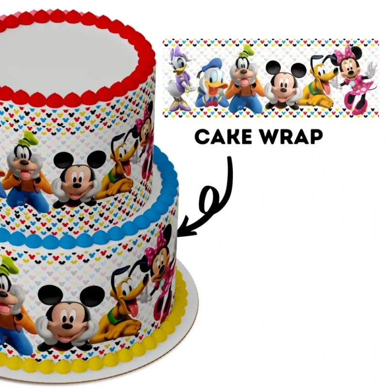 Cake Wrap // Mickey and Friends