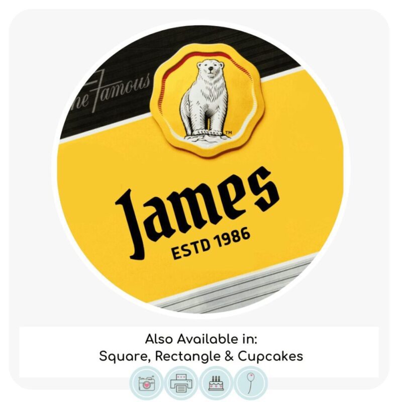 Bundaberg Rum Themed Cake Topper