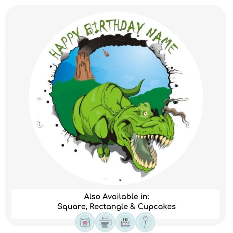 Dinosaur T-Rex Cake Topper