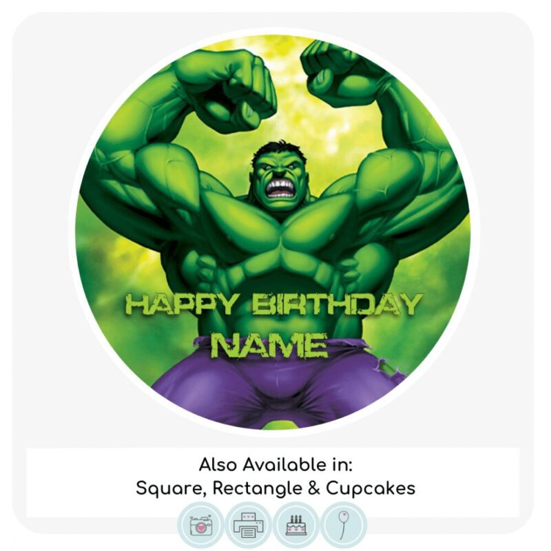 Hulk Cake Topper