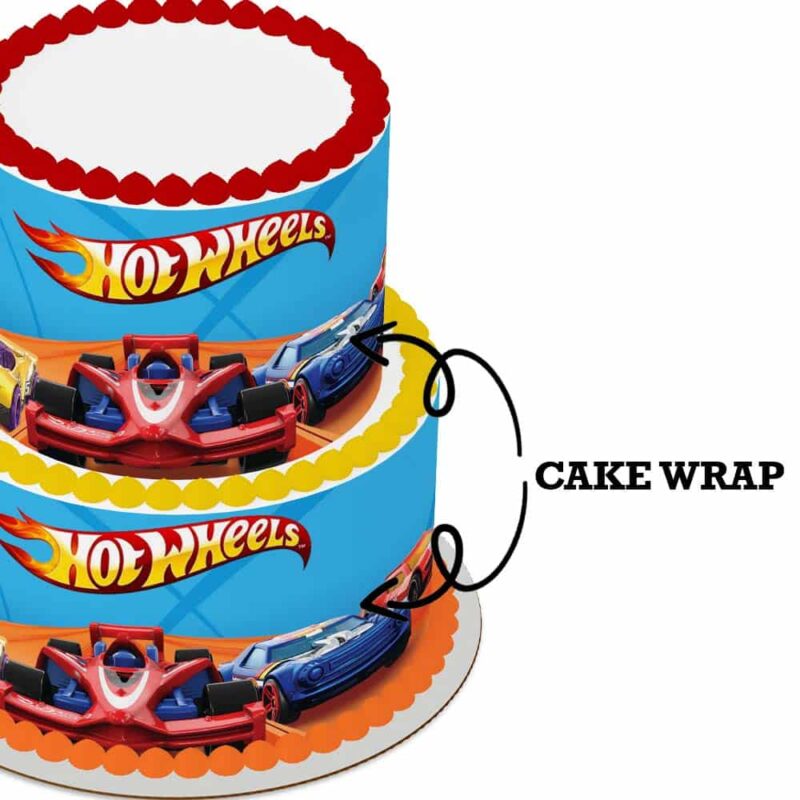 Cake Wrap // Hotwheels