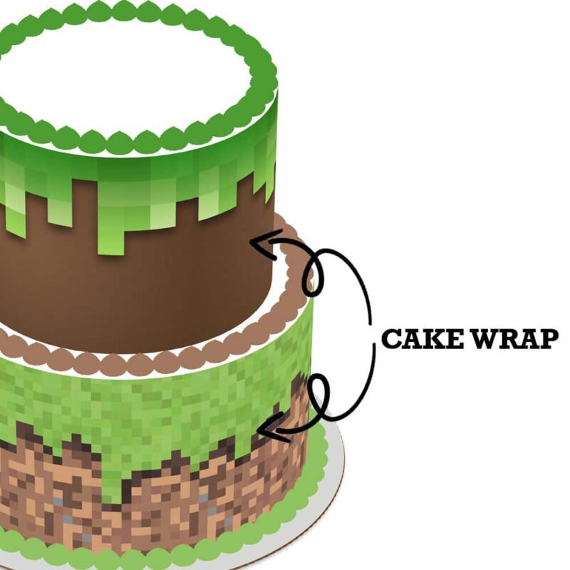 Cake Wrap // Minecraft