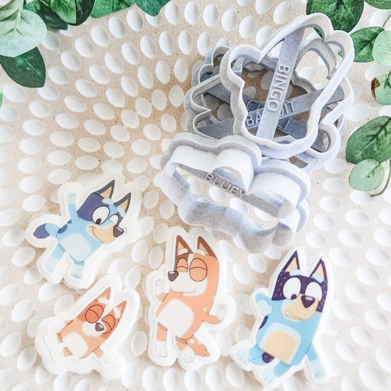 Dancing Bluey Family • Bake + Stick Sets