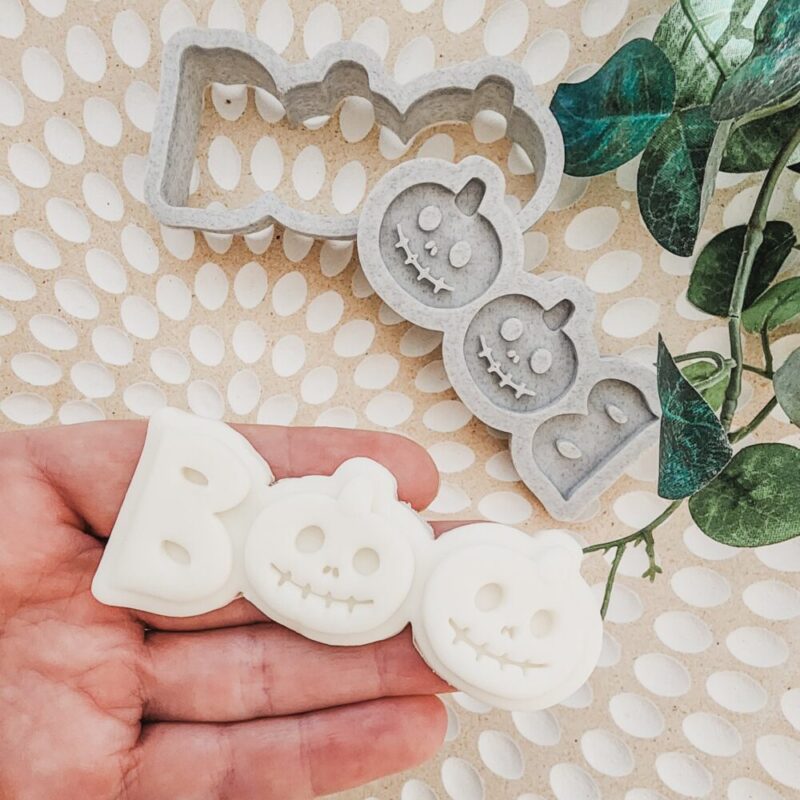 BOO Word Debosser Stamp & Cutter