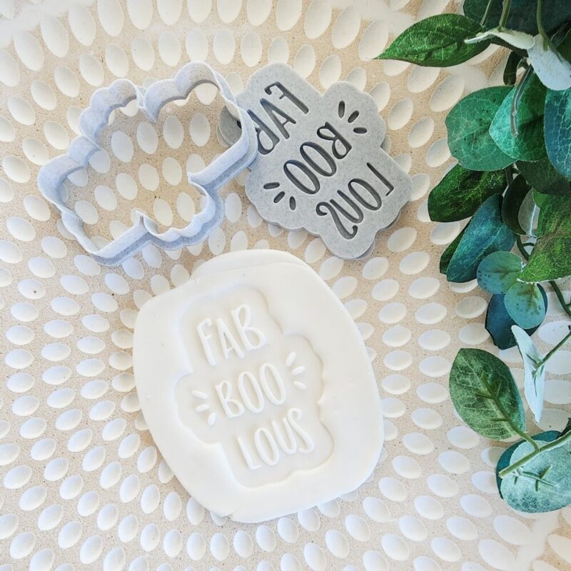 FAB BOO LOUS Debosser Stamp & Cutter