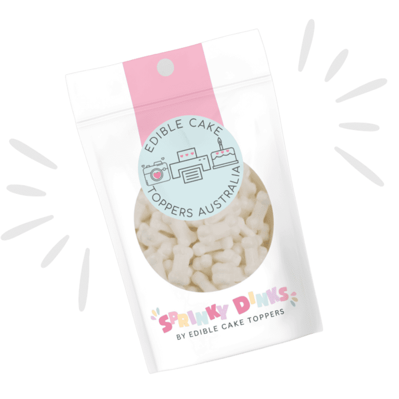 Edible Sprinkles | White bones